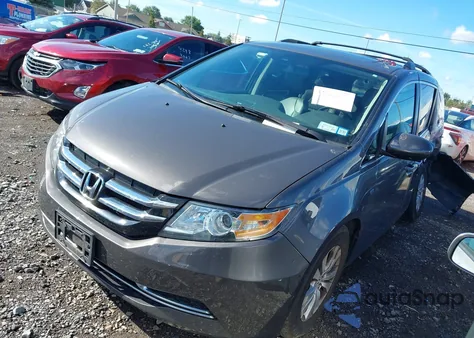 2015 Honda Odyssey Ex-L z USA, uszkodzony, nr VIN 5FNRL5H61FB047651